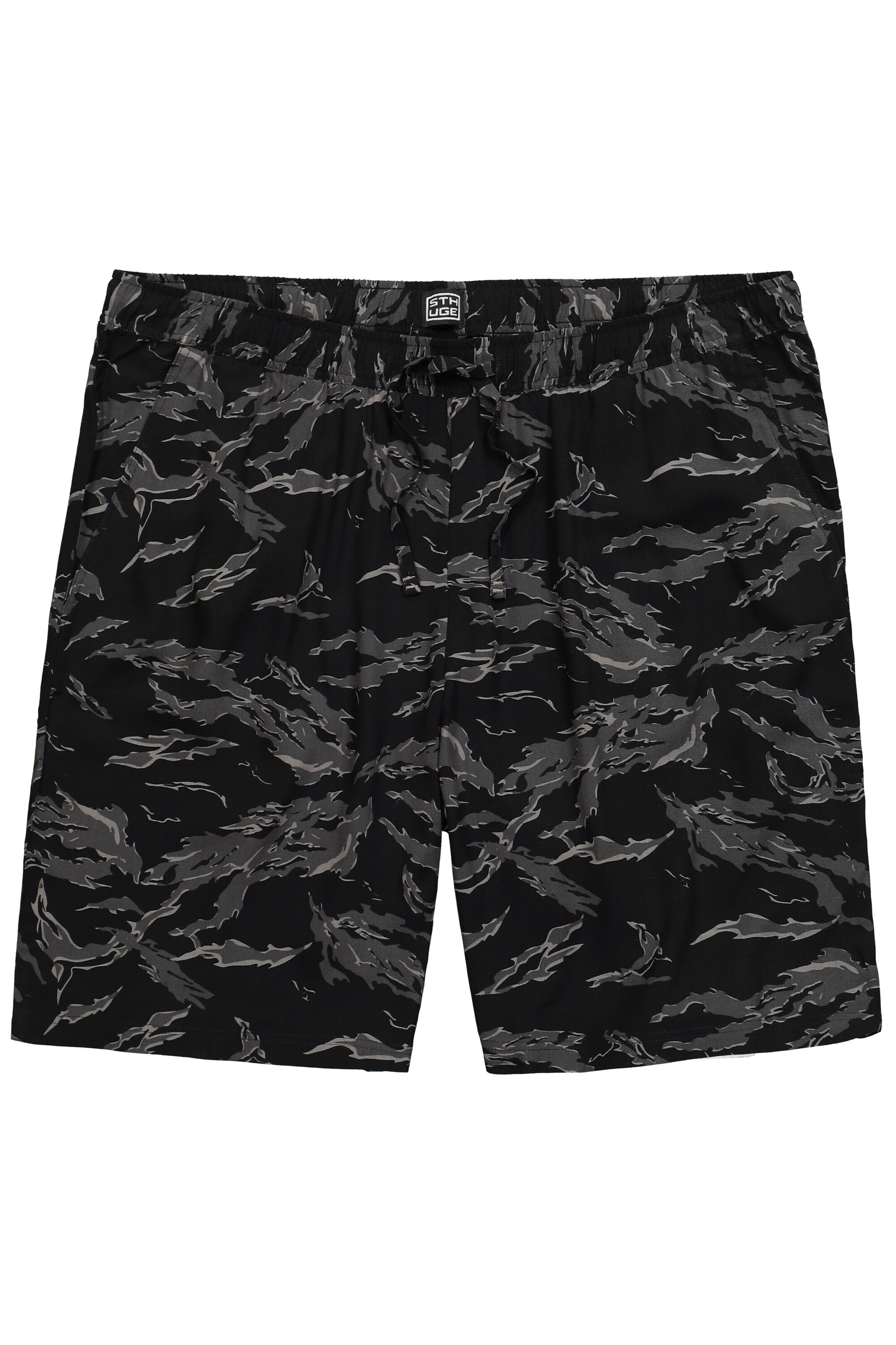 STHUGE Loose fit Trousers in Grey: front