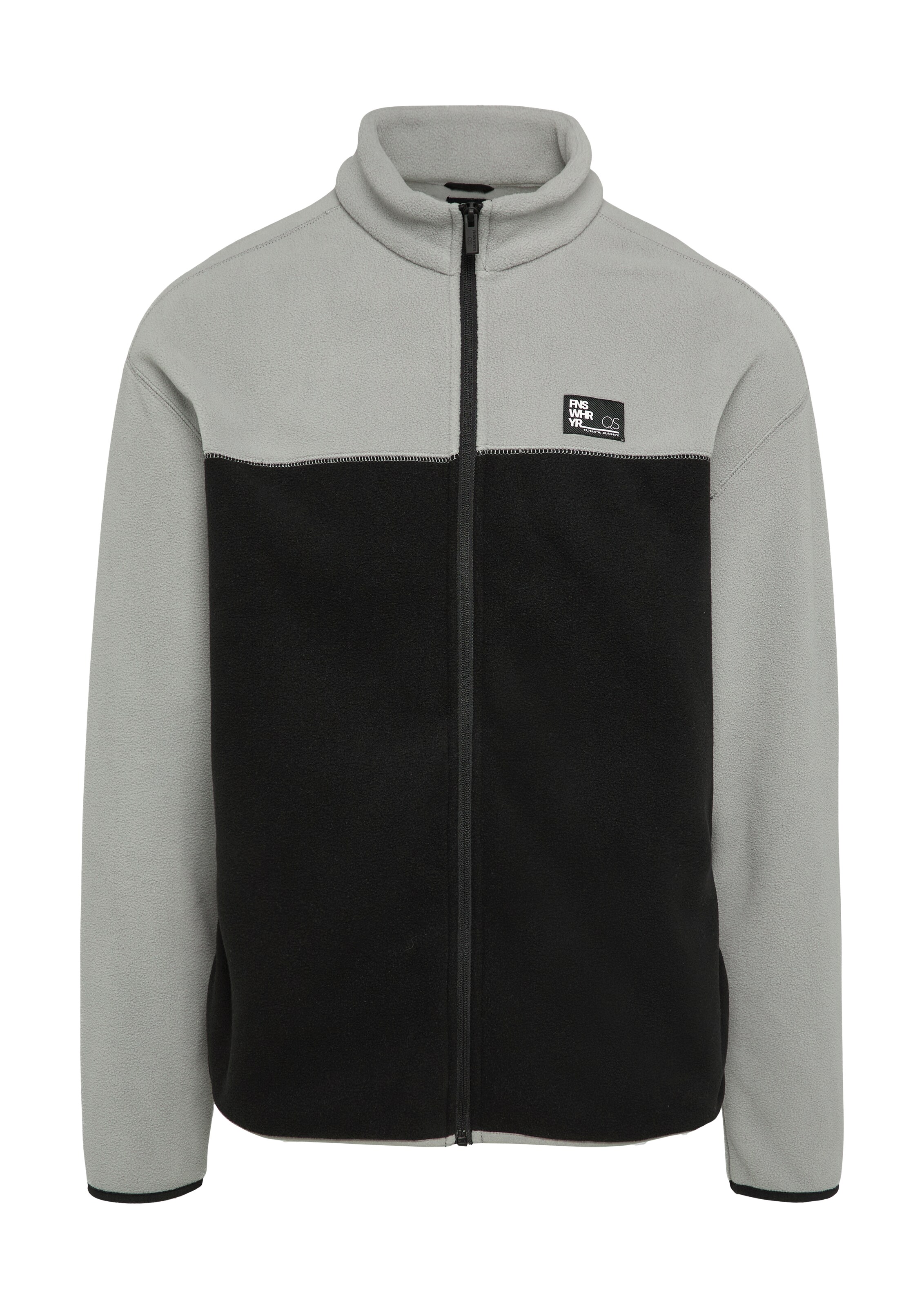 QS Sweatvest in Gemengde kleuren: voorkant