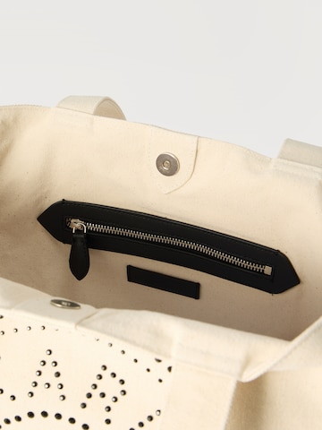 Karl Lagerfeld Μεγάλη τσάντα 'IKON' σε λευκό