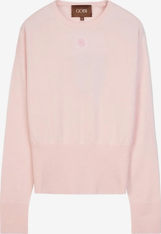 GOBI Cashmere Sweater in Orange: front