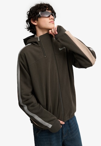 Veste de survêtement 'Bench X Superdry & Co' BENCH en vert : devant