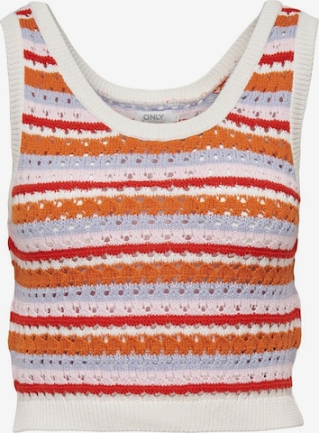 ONLY Knitted Vest in Mixed colors: front