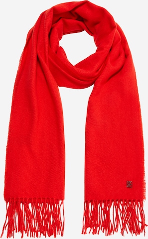 COMMA Scarf in Red: front