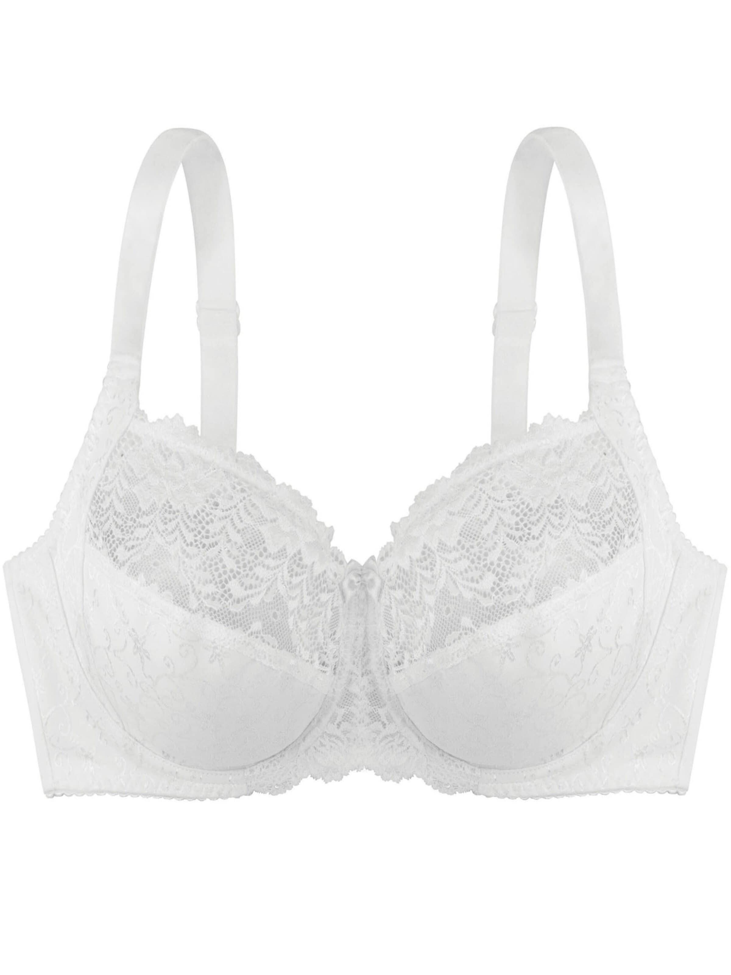 Bustino Reggiseno 'Philippa' di Dorina in bianco: frontale