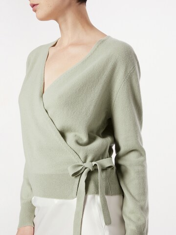 Cardigan rosemunde en vert