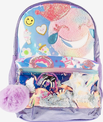 SKECHERS Rugzak 'Skechers Unicorn Face Backpack' in Lila: voorkant