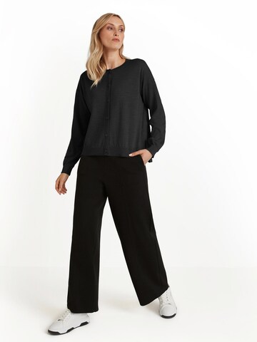 FALKE Knit Cardigan in Black