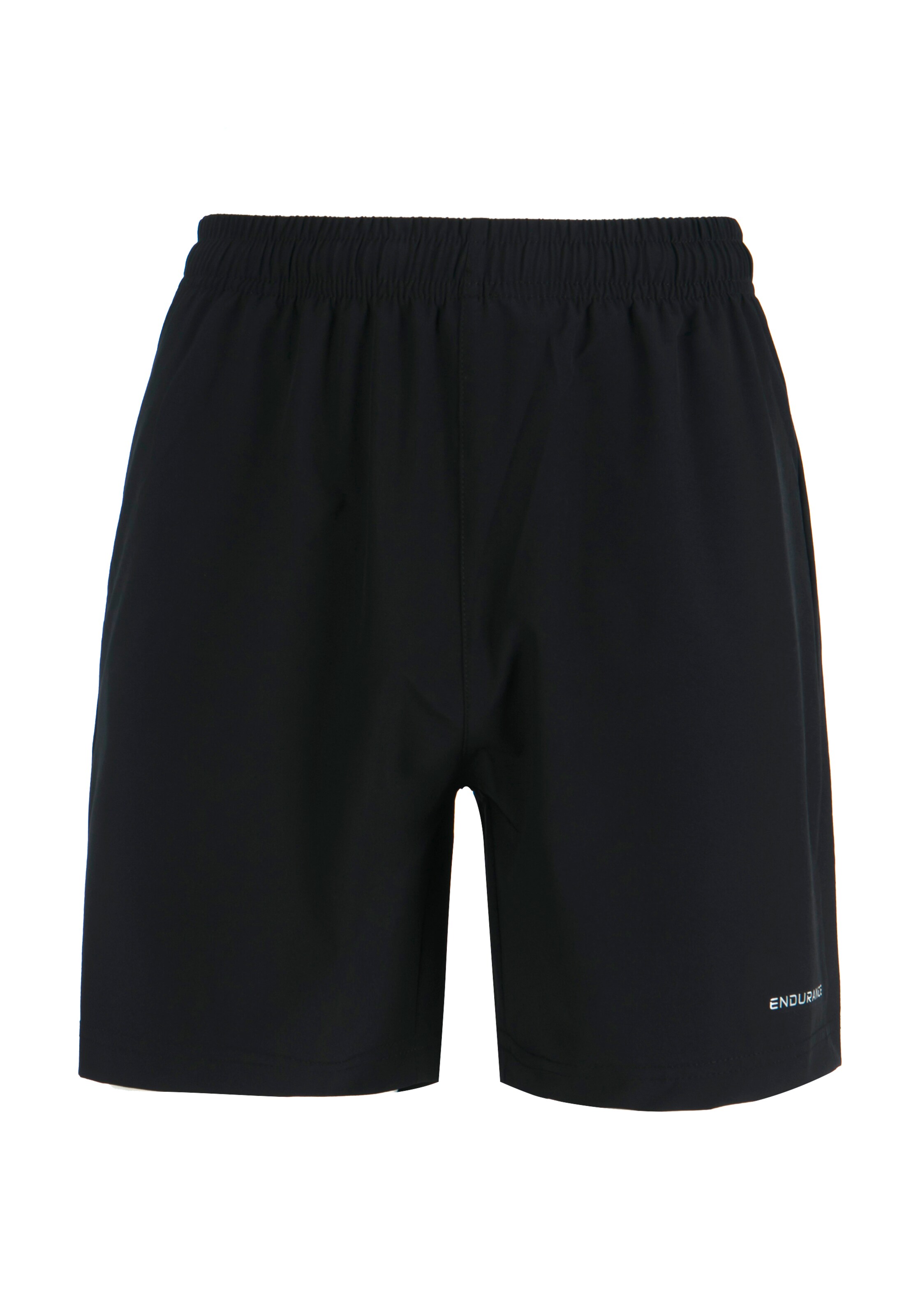 ENDURANCE Regular Shorts 'Forzer Jr.' in Schwarz: Vorderseite