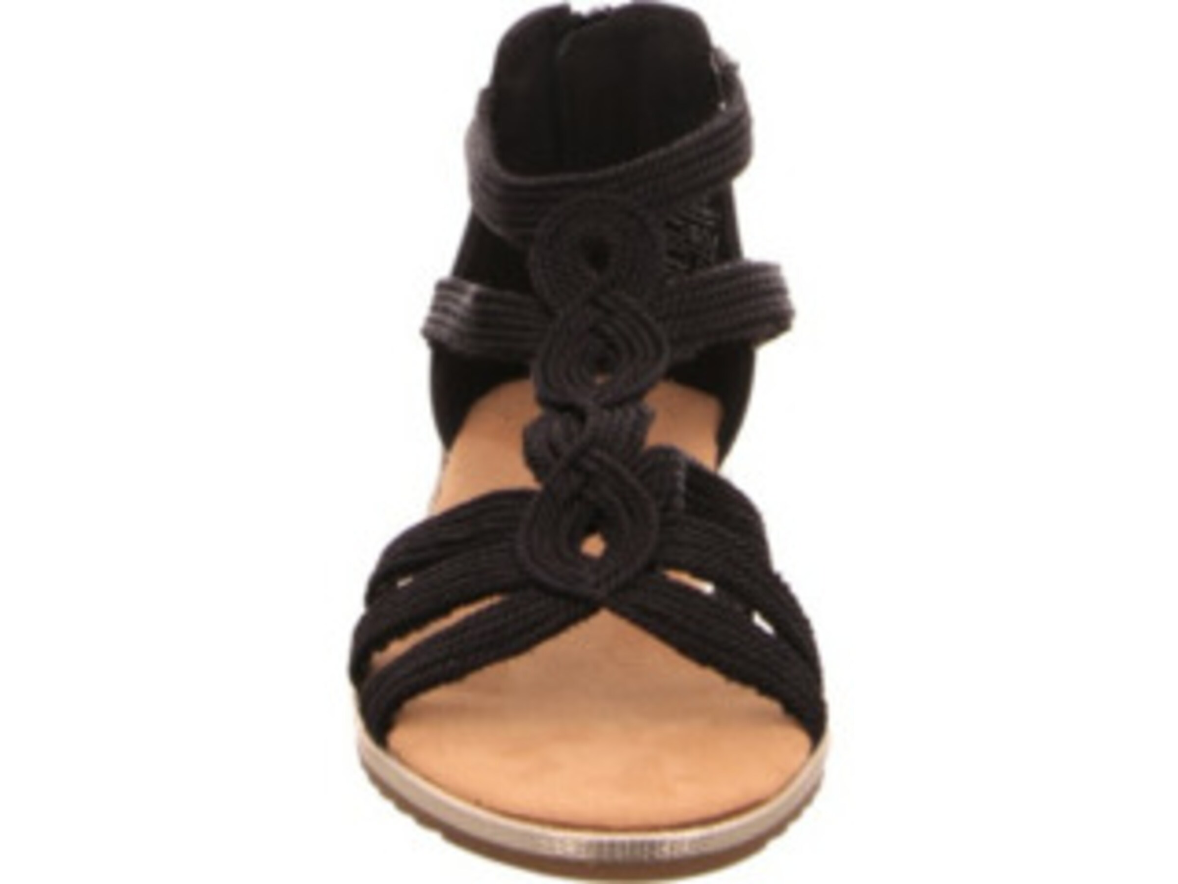 JANE KLAIN Sandale in Schwarz