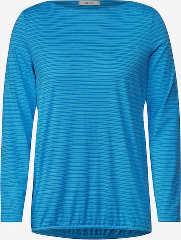 CECIL Shirt in Blauw: voorkant