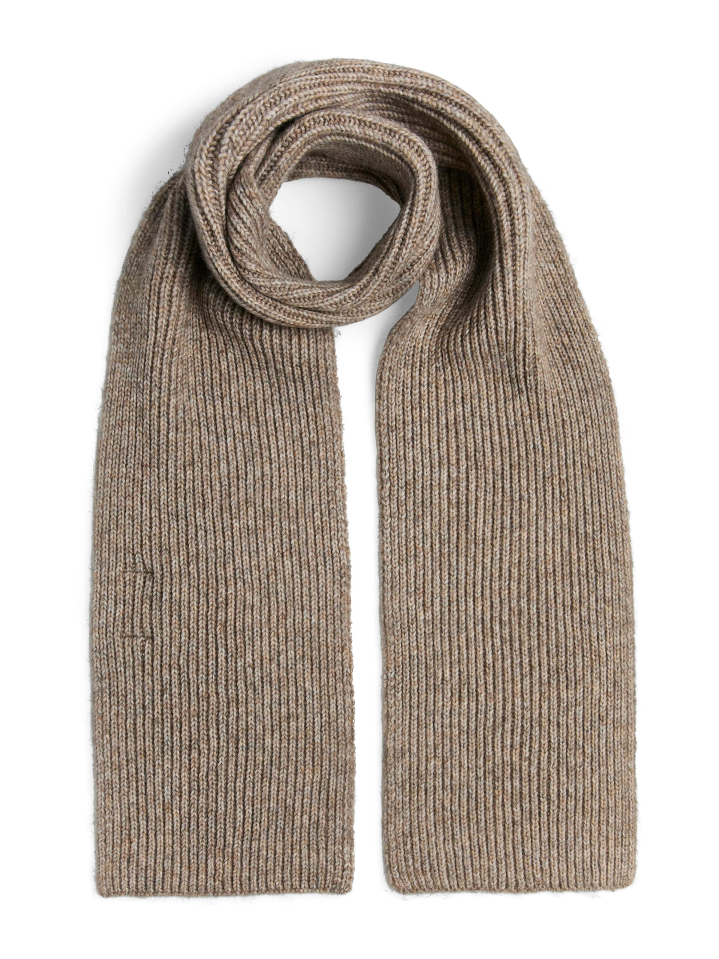 PIECES Sjal 'PCMilla' i brun: forside