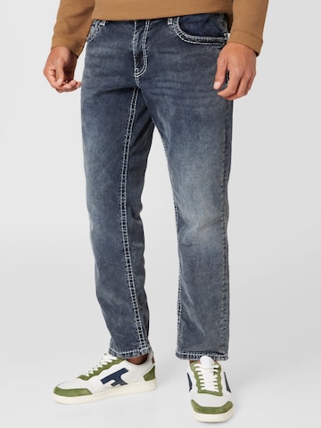 CAMP DAVID Regular Jeans in Blue: front