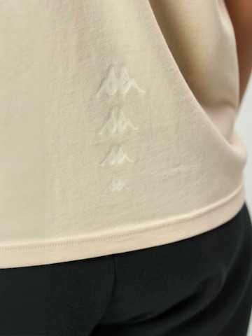 KAPPA Top ' Logo Inspire ' - bézs: hátul