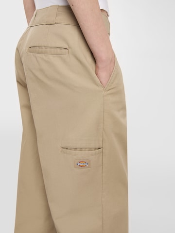 Loosefit Pantaloni con piega frontale di DICKIES in marrone