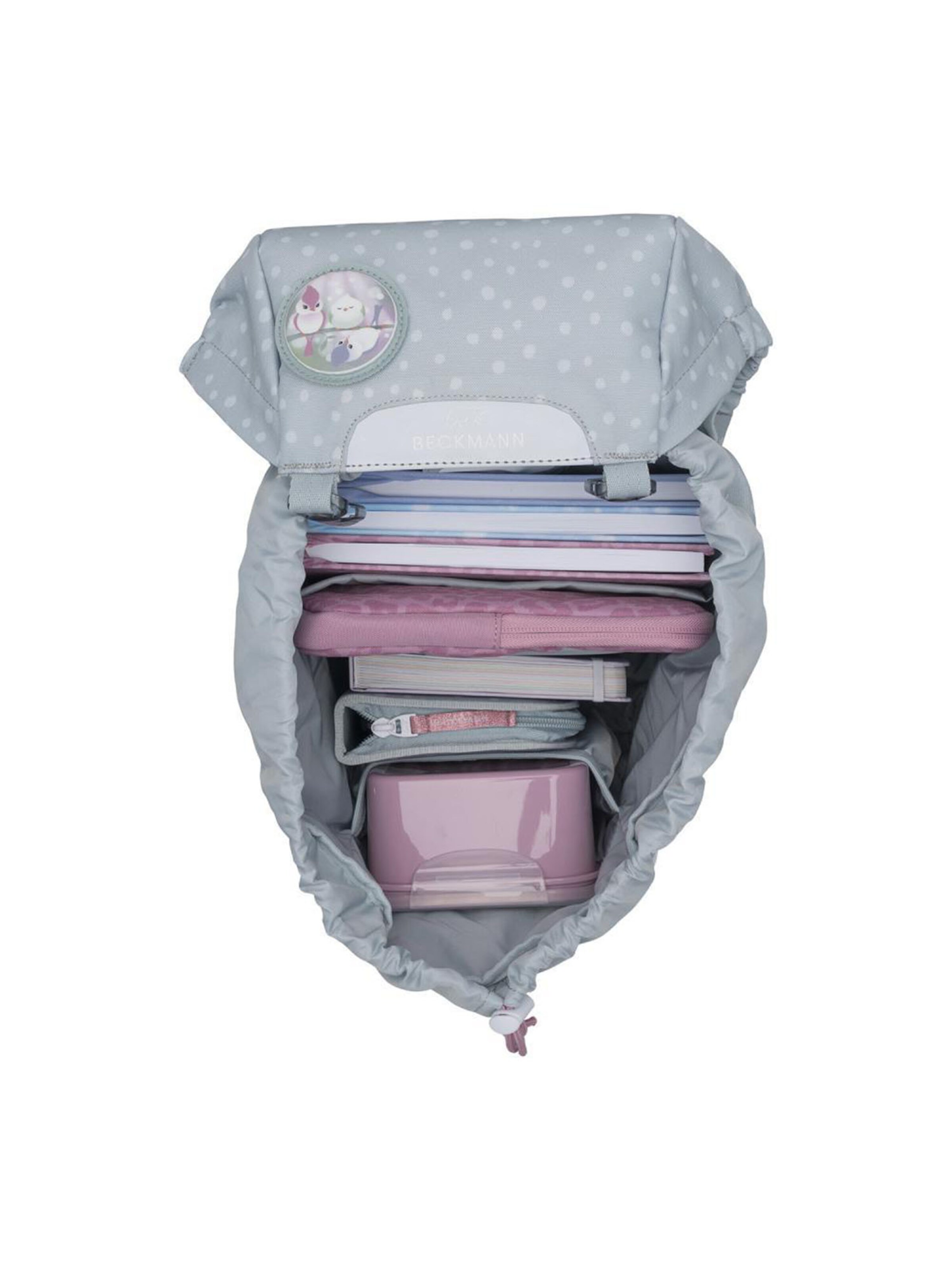 BECKMANN Backpack 'Classic' in Grey