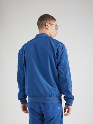 BLEND Демисезонная куртка в Синий