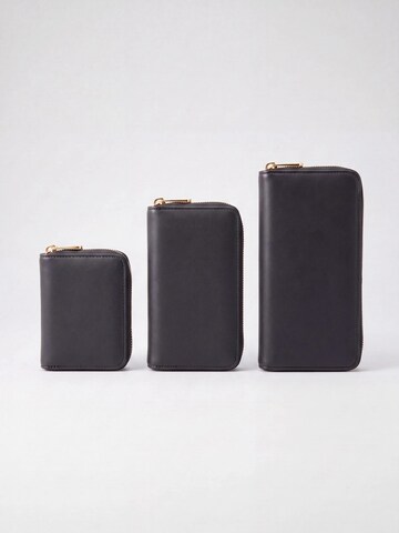 MILLYMILK® Portemonnee 'PURA MEDIUM' in Zwart