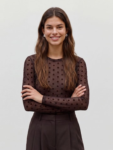 Maglietta 'VMLova' di VERO MODA in marrone: frontale
