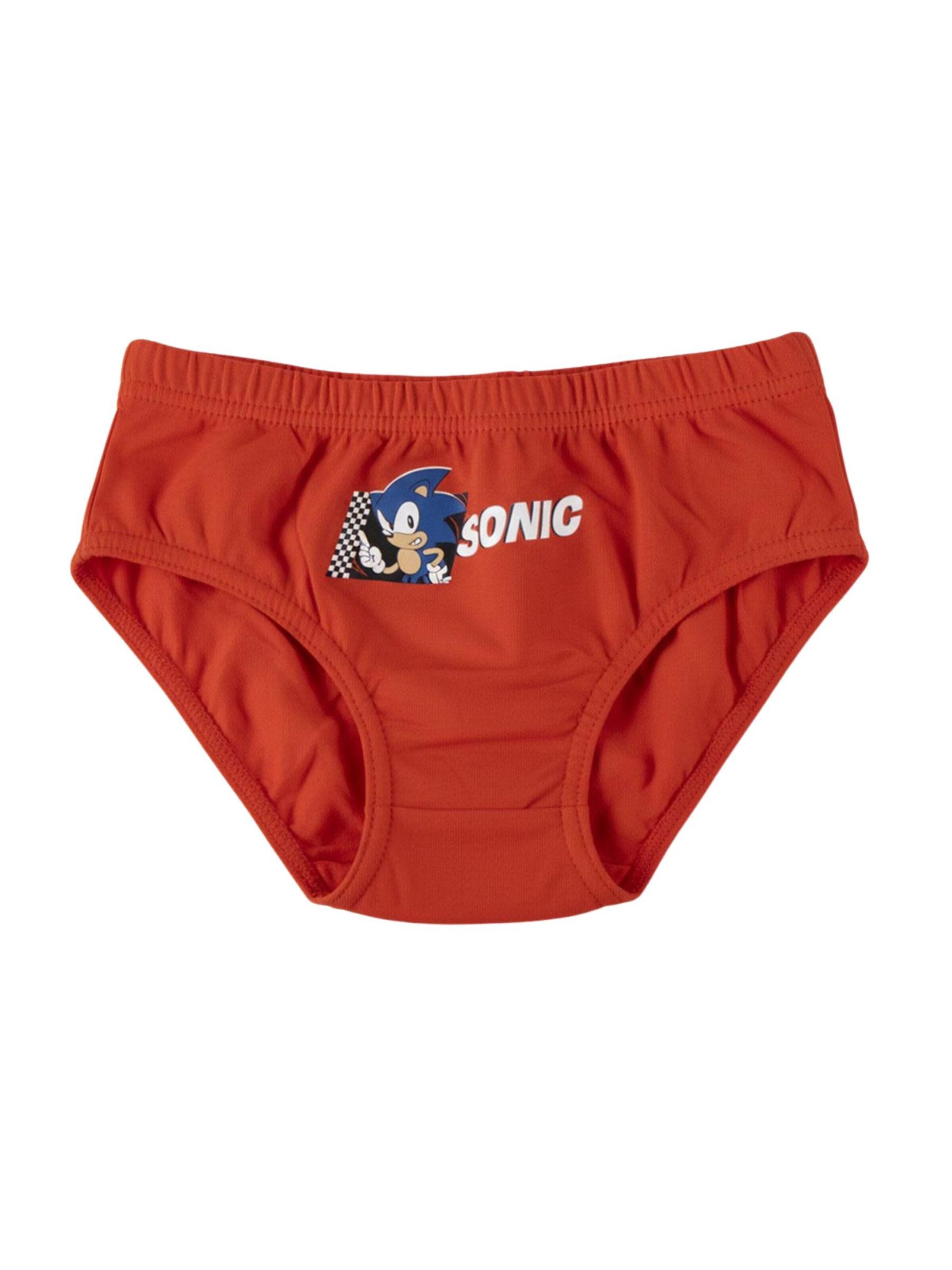 Sous-vêtements 'Jungen Unterwäsche-Set Single Jersey 3-teilig – Sonic' DISNEY en bleu