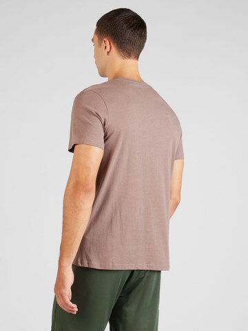 Hummel Funkcionalna majica | rjava barva
