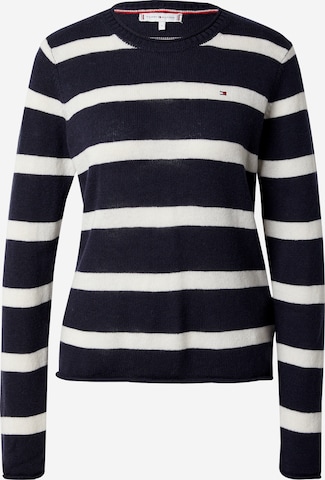 Pull-over TOMMY HILFIGER en noir : devant