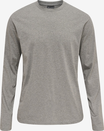 T-Shirt fonctionnel Hummel en gris : devant