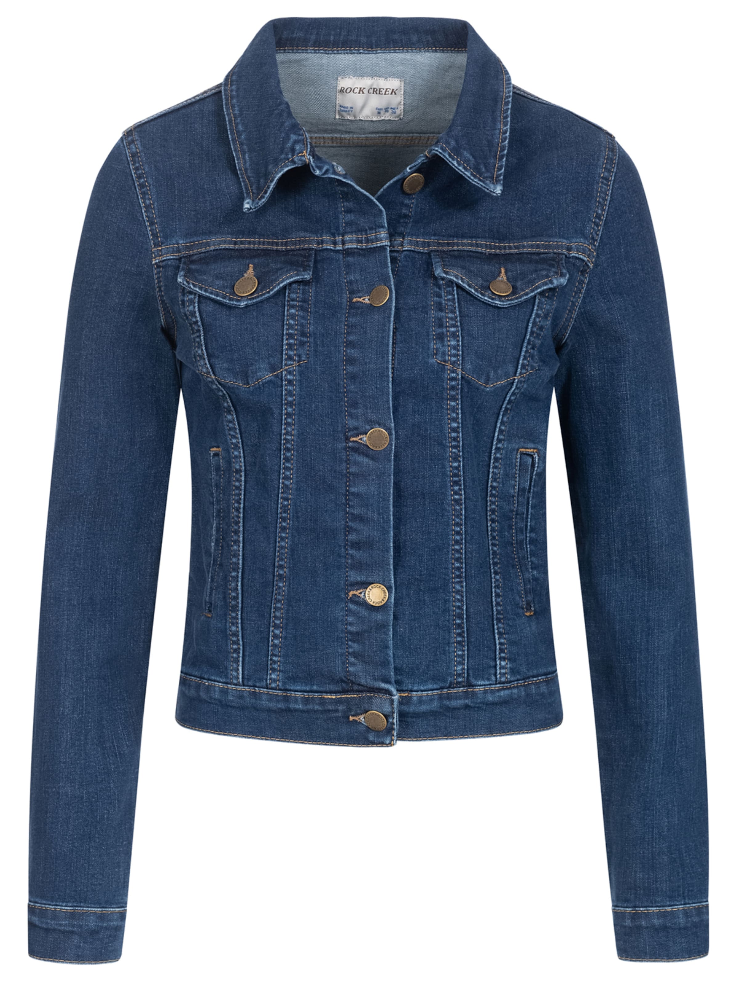 Rock Creek Jacke in Blau: Vorderseite