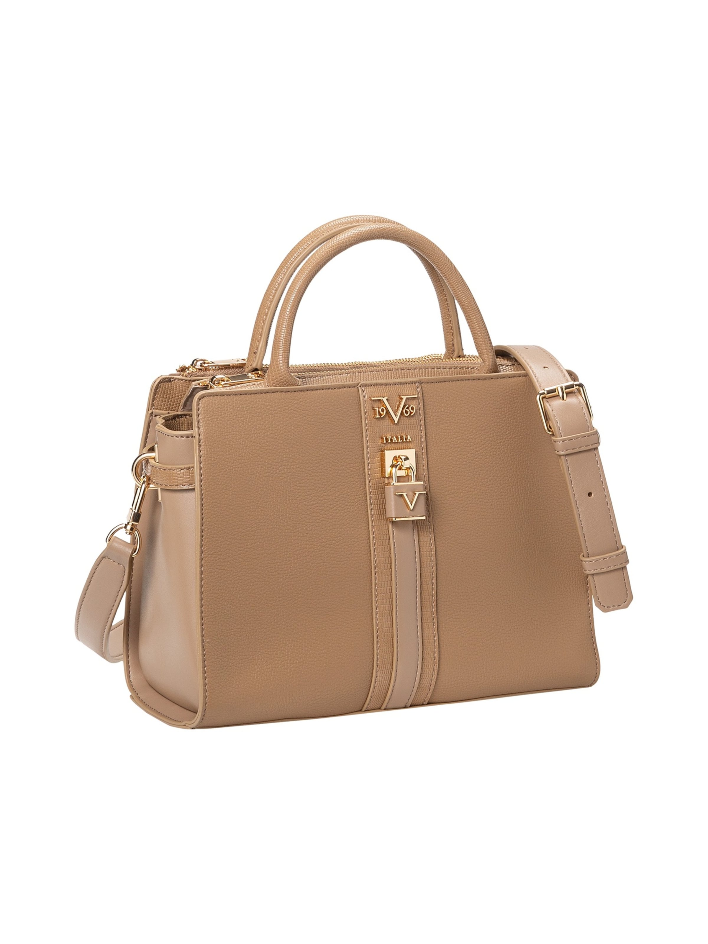 19V69 ITALIA Τσάντα χειρός 'Lisana' σε μπεζ