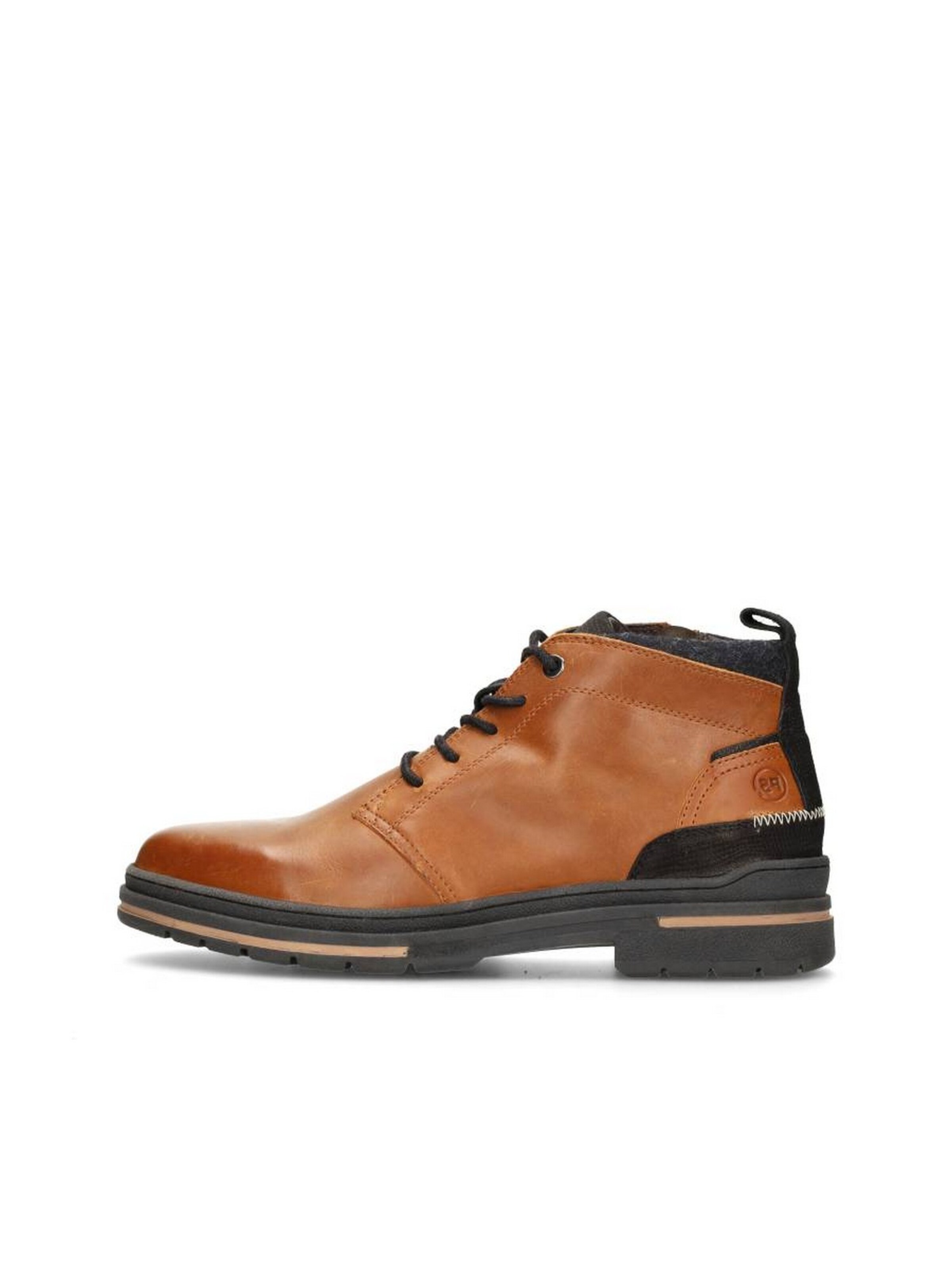 Bottines à lacets 'Brut' PS Poelman en marron : devant