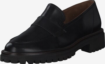 Paul Green Classic Flats in Black: front