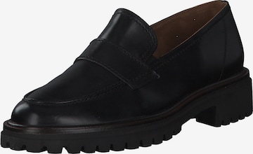 Paul Green Classic Flats in Black: front