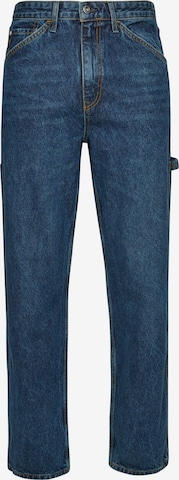 Superdry Loosefit Cargojeans in Blauw: voorkant