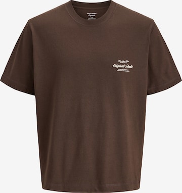 JACK & JONES Shirt in Brown: front