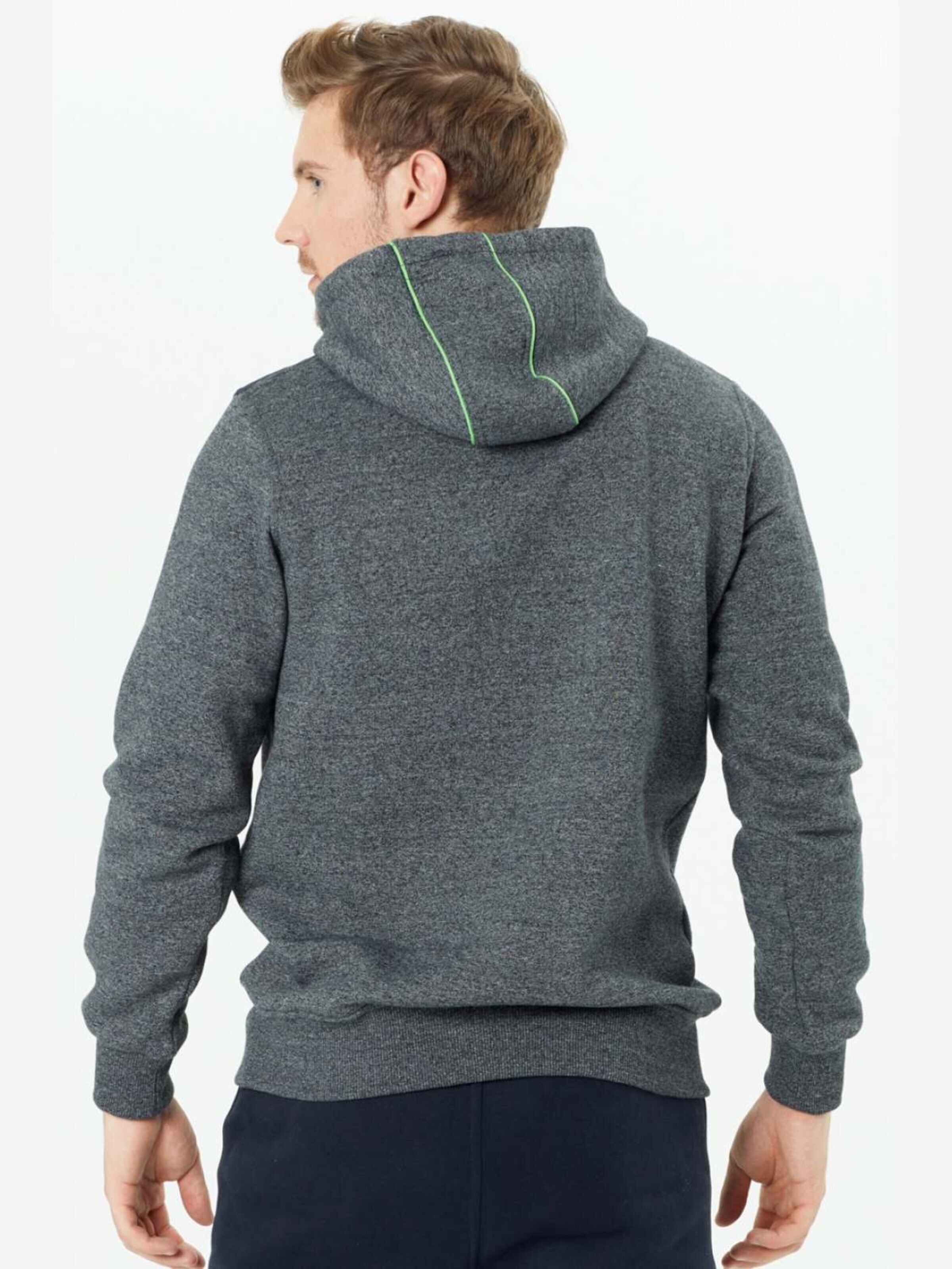 SCR. Sweatshirt 'Omid Hoodie' in Grey