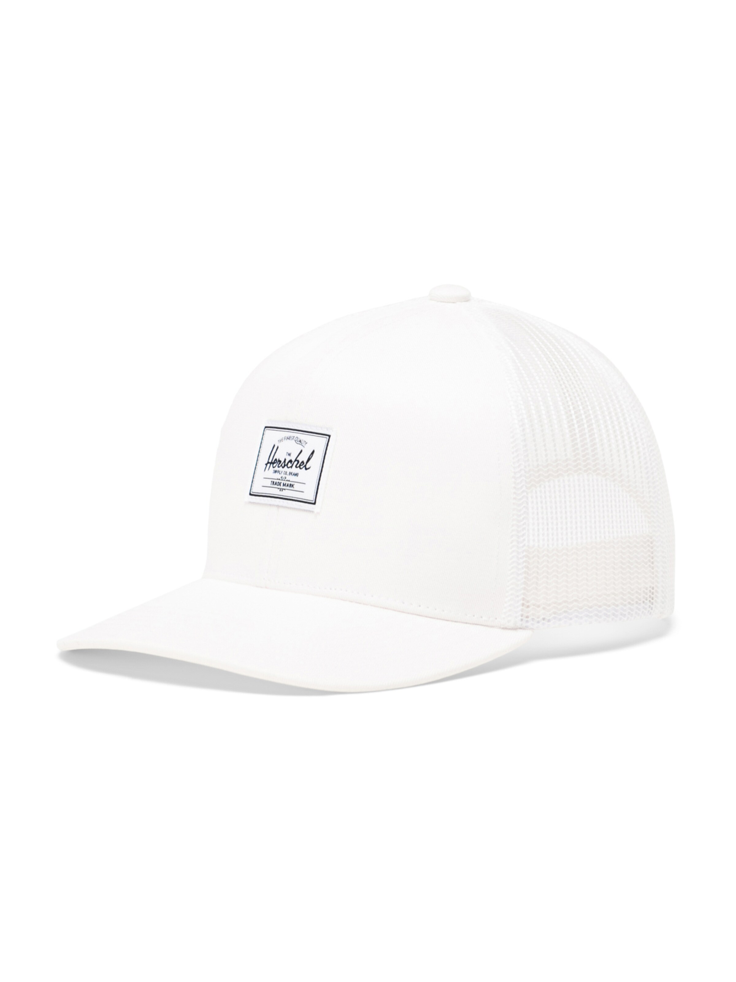 Herschel Cap 'Whaler' in Weiß: Vorderseite