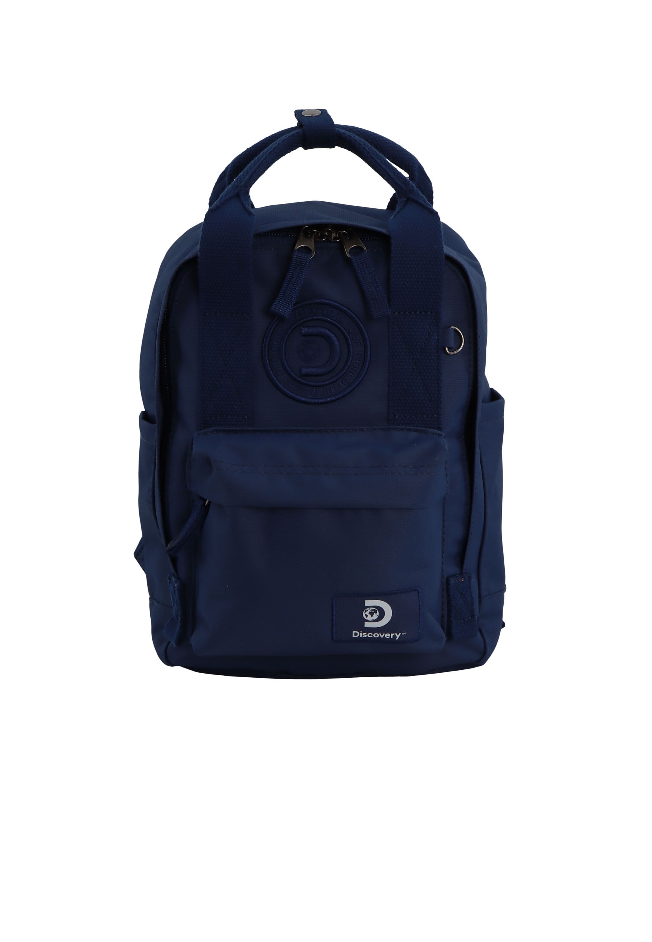 Discovery Backpack 'Cave' in Blue: front