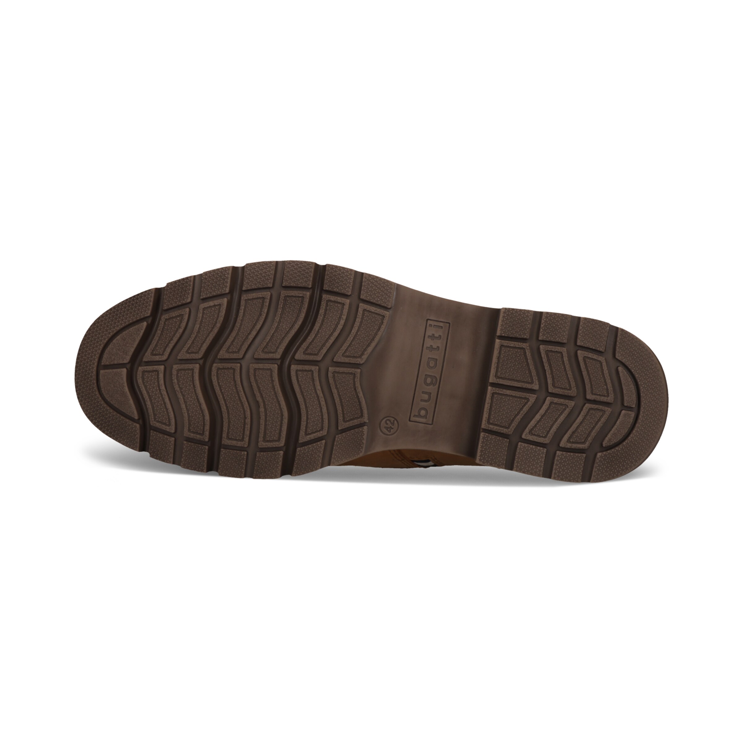 Bottines à lacets bugatti en marron