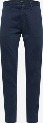 Pantaloni chino 'Taber' di BOSS in blu: frontale