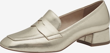 Tamaris Slipper in Gold: Vorderseite
