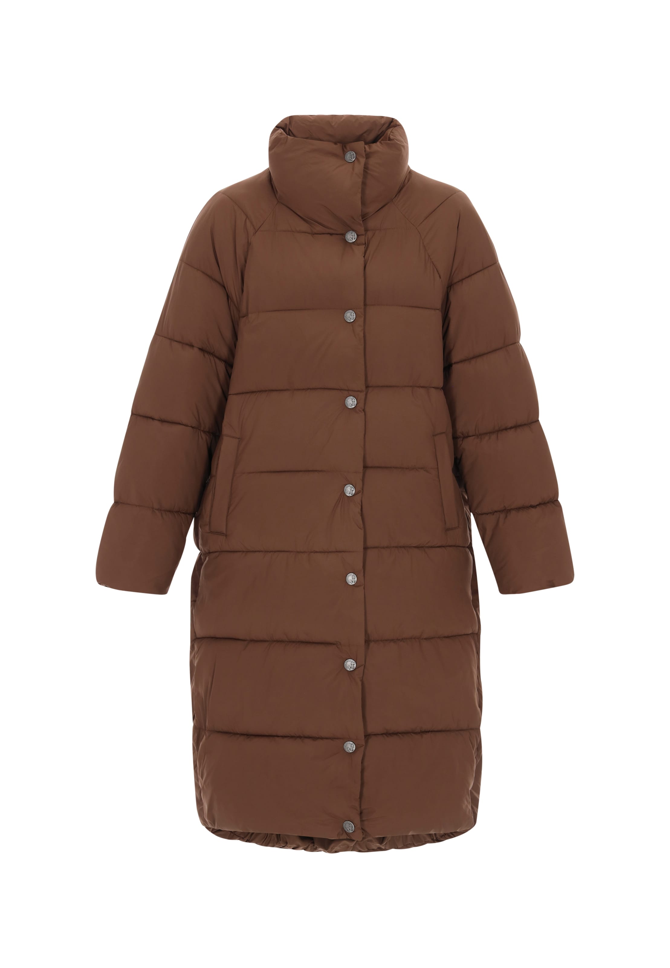 Manteau d’hiver Yuka en marron : devant