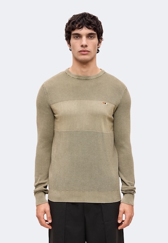 INDICODE JEANS - Jersey 'Zardon' en verde: frente