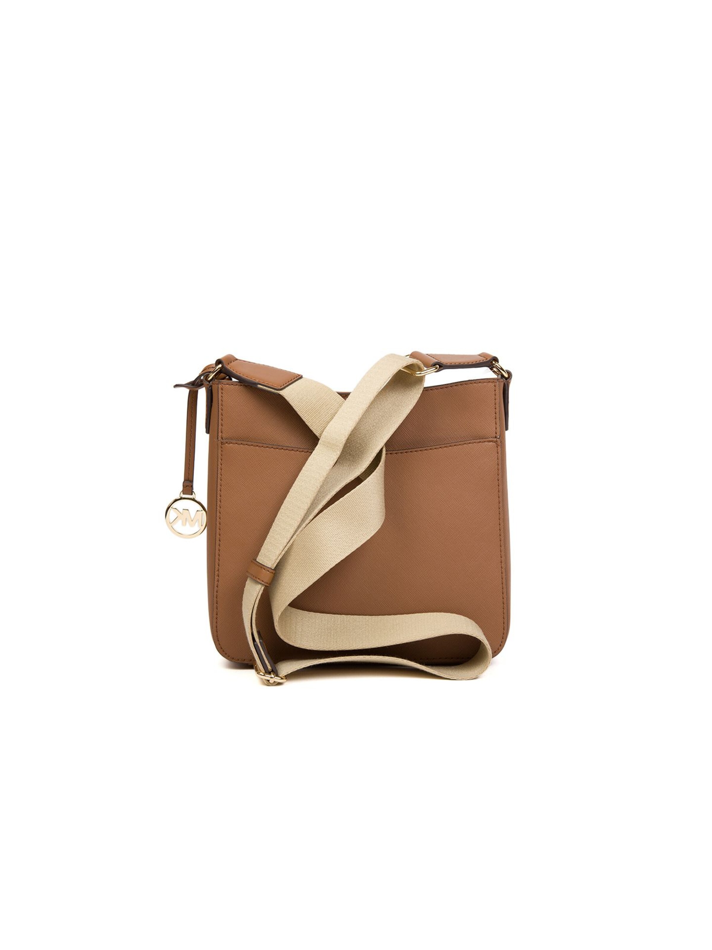 Michael Kors Schoudertas 'North South' in Beige