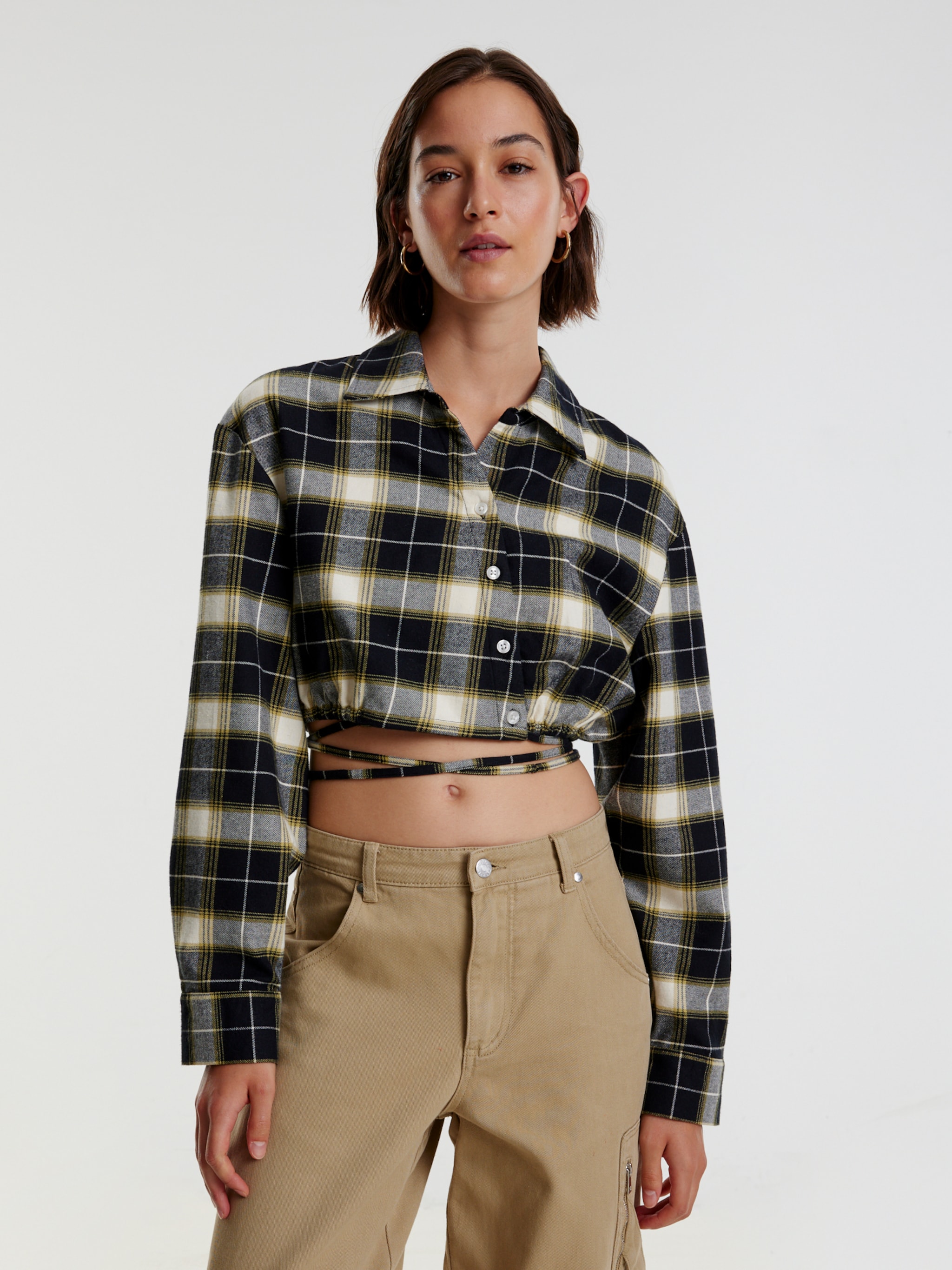 EDITED Producten Blouse 'Laetizia' Groen