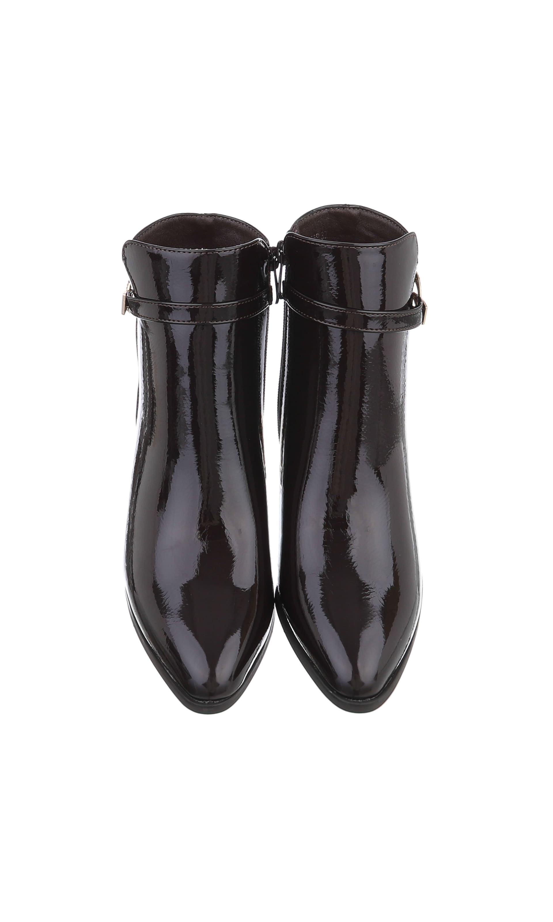 Ital-Design Stiefelette in Braun
