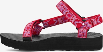 TEVA - Sandália 'Midform Universal' em vermelho: frente