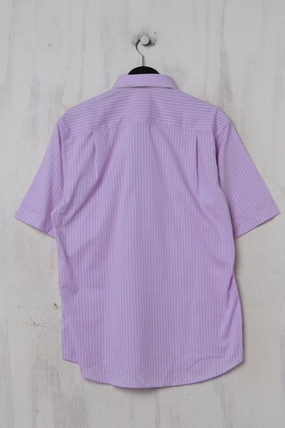 KAUF Button Up Shirt in M in Purple