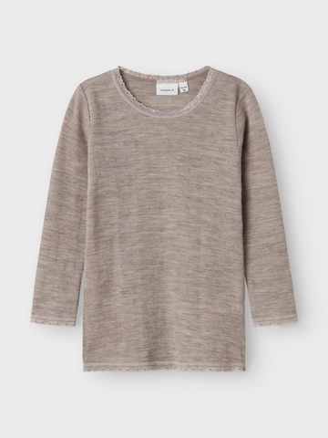 NAME IT Shirt 'NMFWang' in Beige
