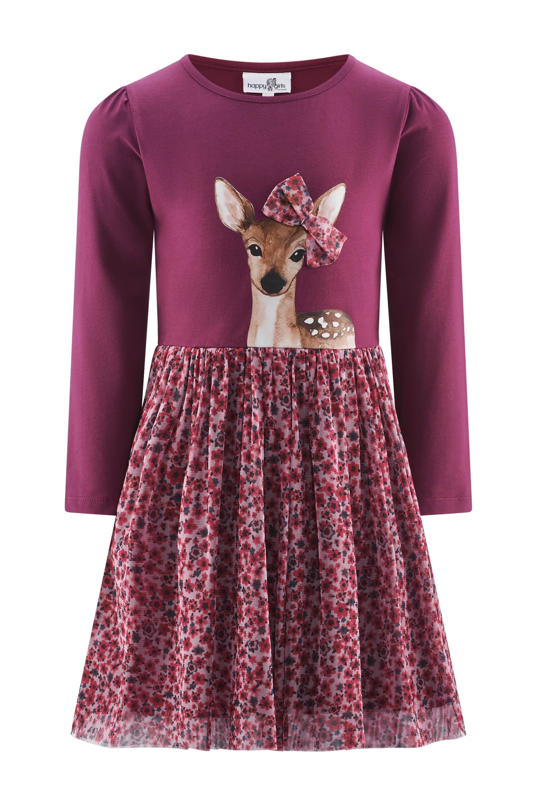 happy girls Kleid in Lila: Vorderseite
