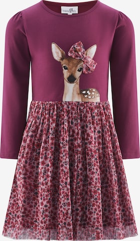 happy girls Kleid in Lila: Vorderseite