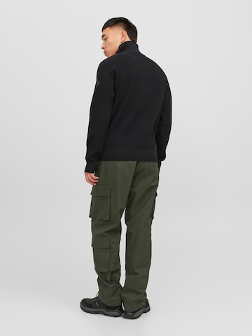 JACK & JONES Regular Cargobroek 'Bill Virgo' in Grijs